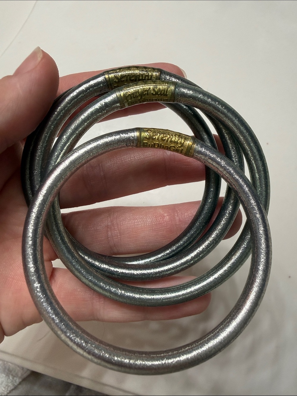 Moon Budha Girl Bangle Set of 4 - Picture 2 of 3